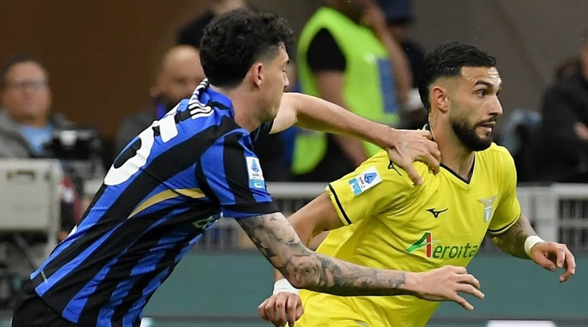 Foto Inter Lazio Bastoni Castellanos