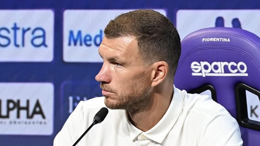 Fiorentina, Dzeko: "C'é la qualità per fare bene"