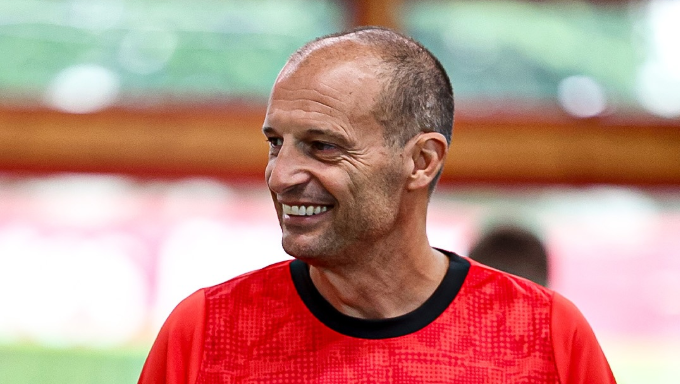 Milan la presentazione di Allegri