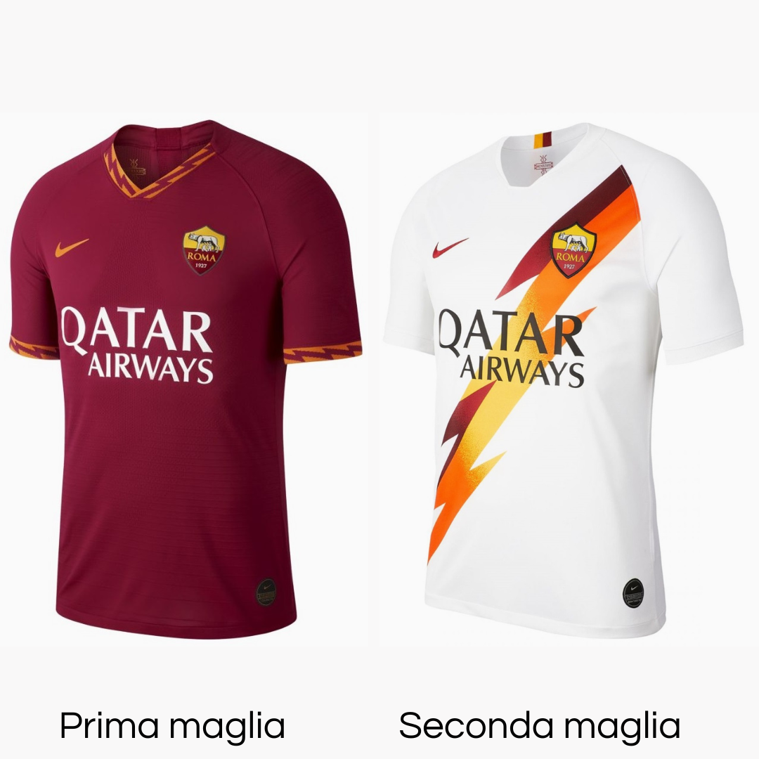 Prima e seconda maglia Roma 2019/2020